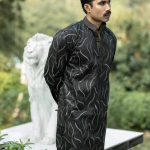 designer short panjabi