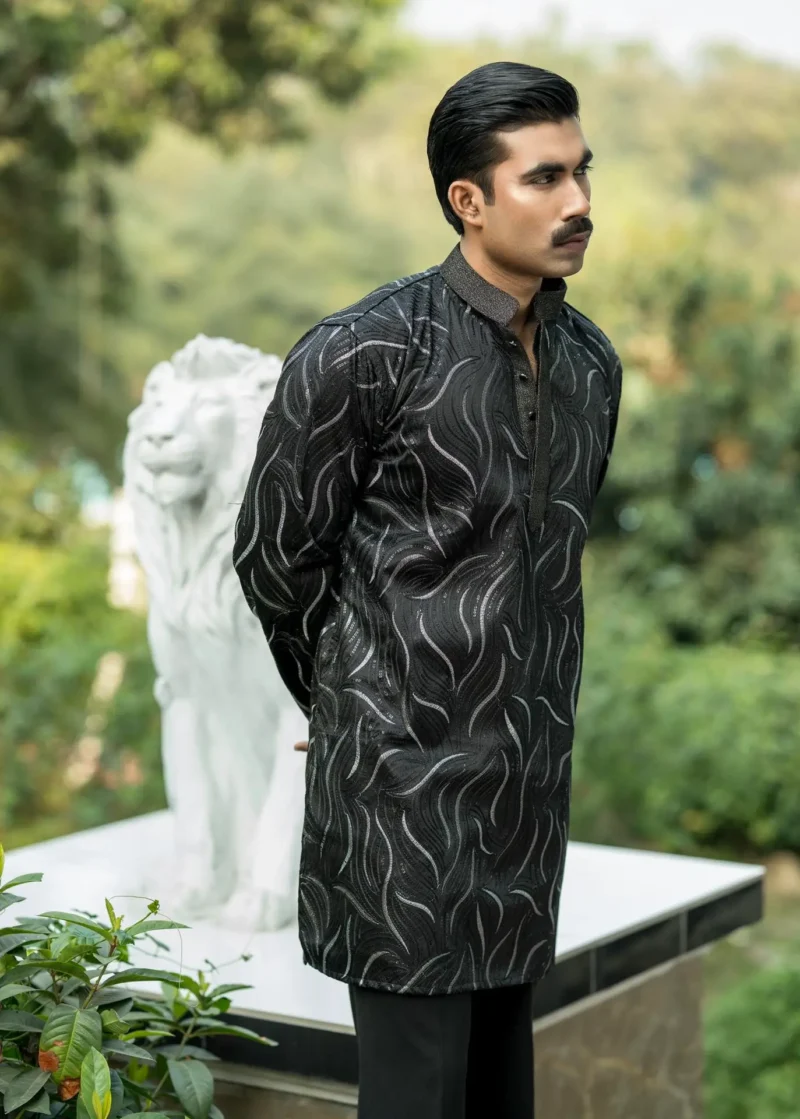 designer short panjabi
