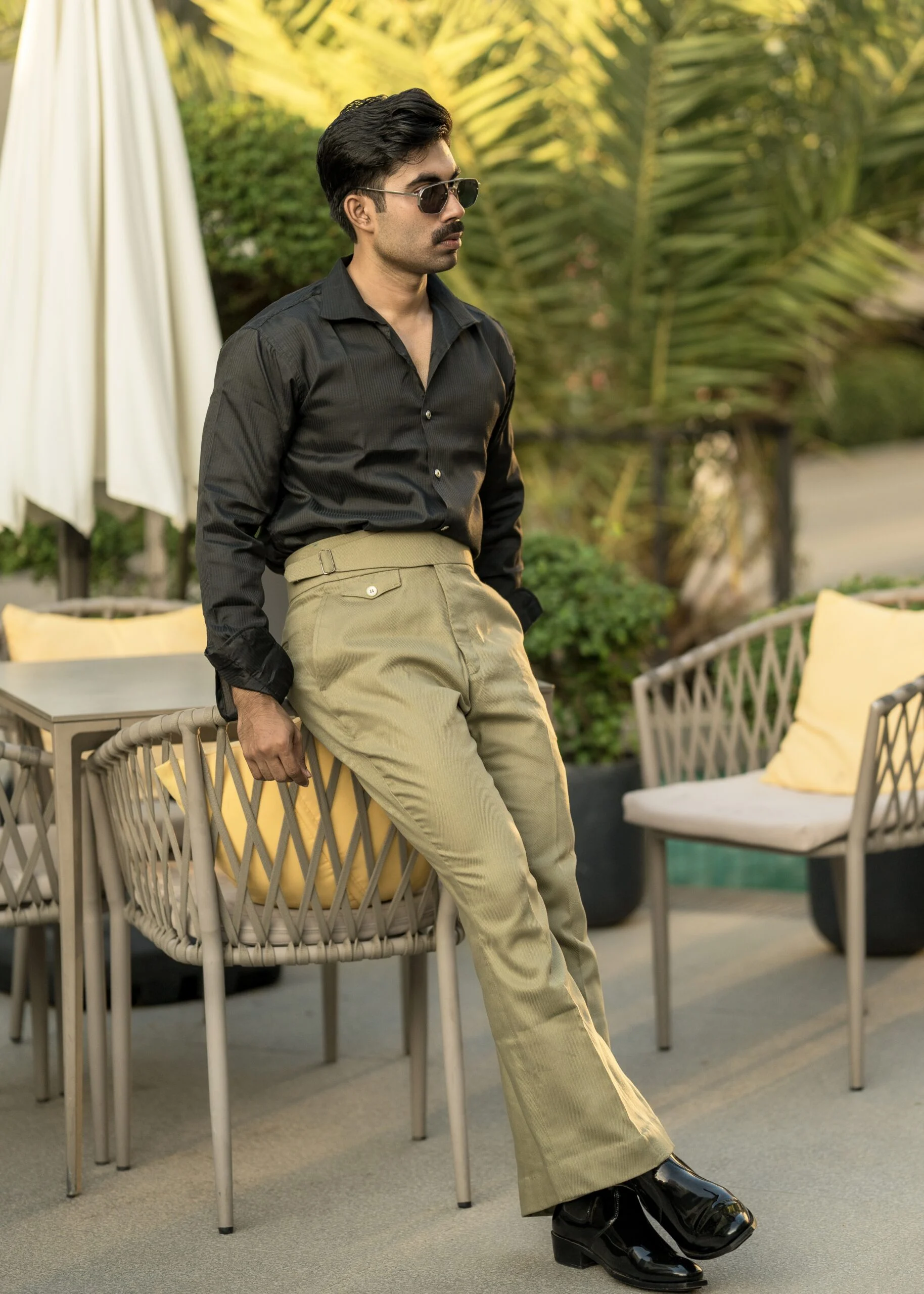Black Stripe Shirt - Image 2