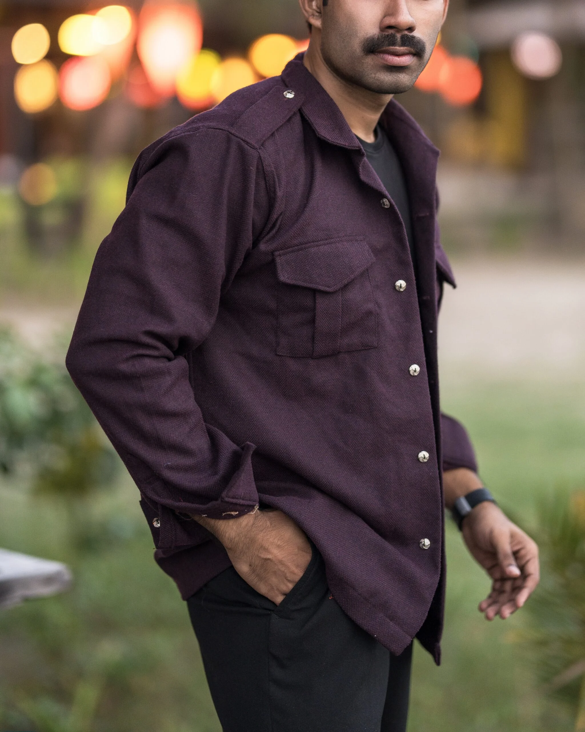 purple shaket
