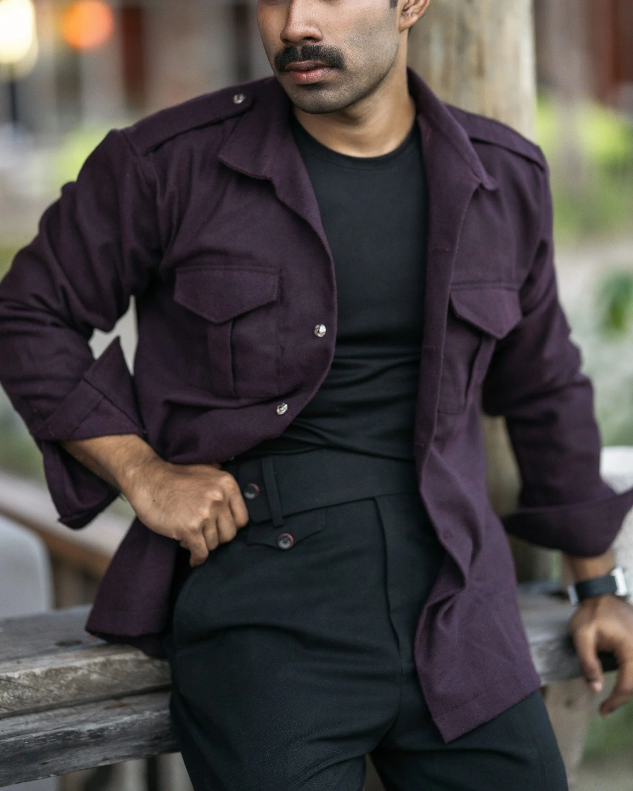 Purple Shacket - Image 2
