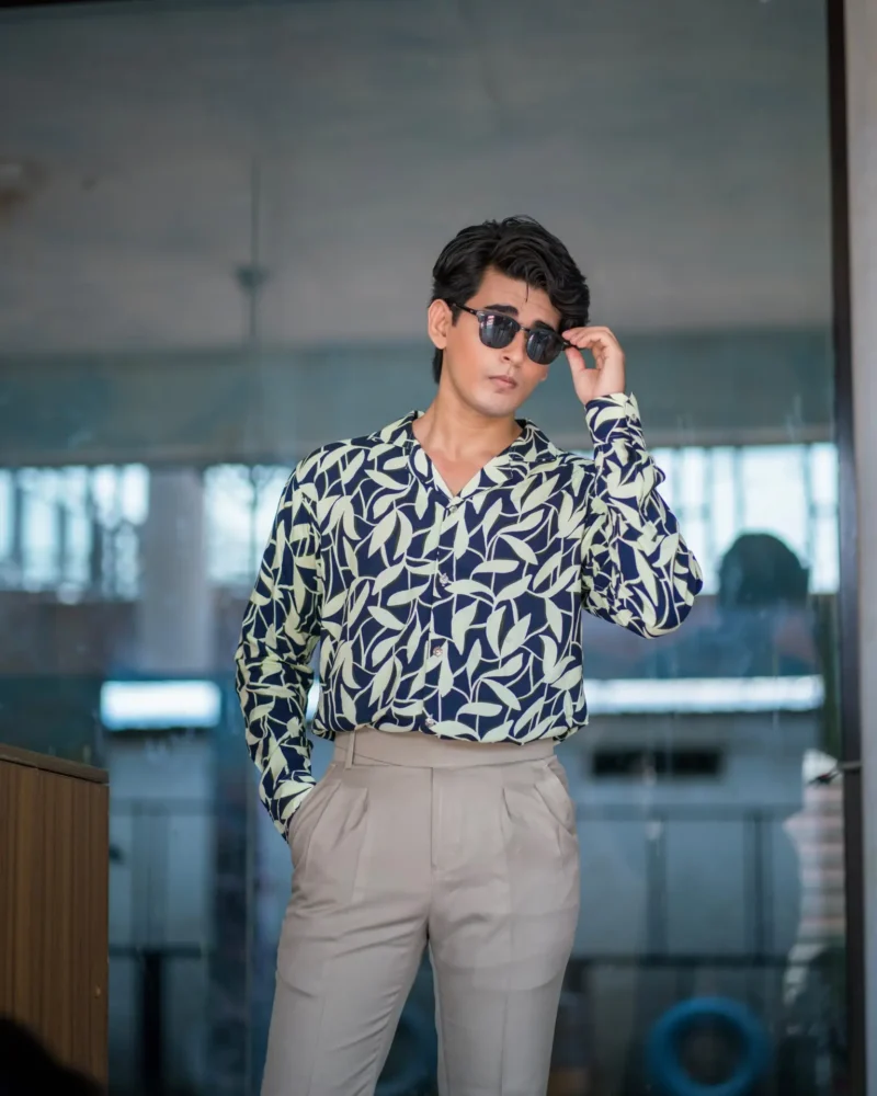 lemon print shirt